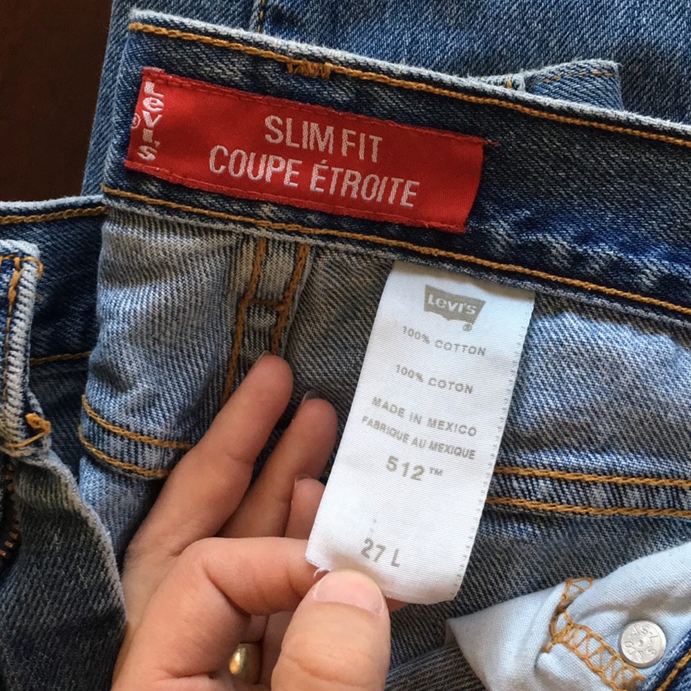 Levi’s slim fit 27L